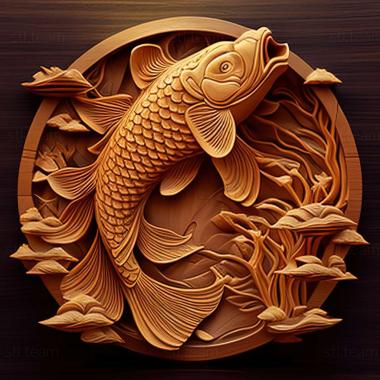 3D модель Нанкінська риба риба (STL)